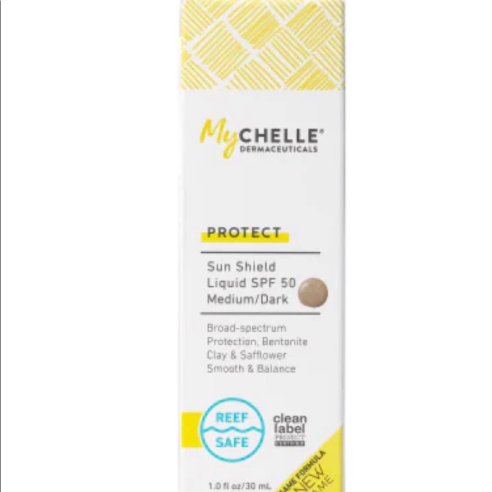 NWT MyChelle® Dermaceuticals Light/Medium Sun Shield Liquid Tint SPF 50